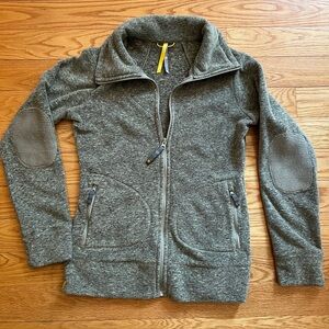 LOLE Zip-Up Jacket Women’s Small Sage Green/Gray yoga